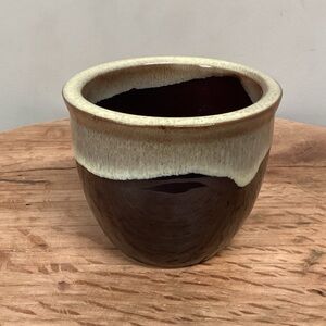 🟤 Beautiful Brown Dip Custard Bowl / Cup / Dish - Very Gently Used Condition